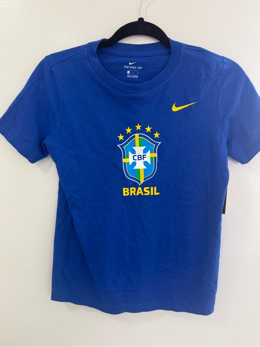 Nike womens Brasil Soccer T-Shirt nwt